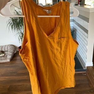 Mustard Yellow Tank